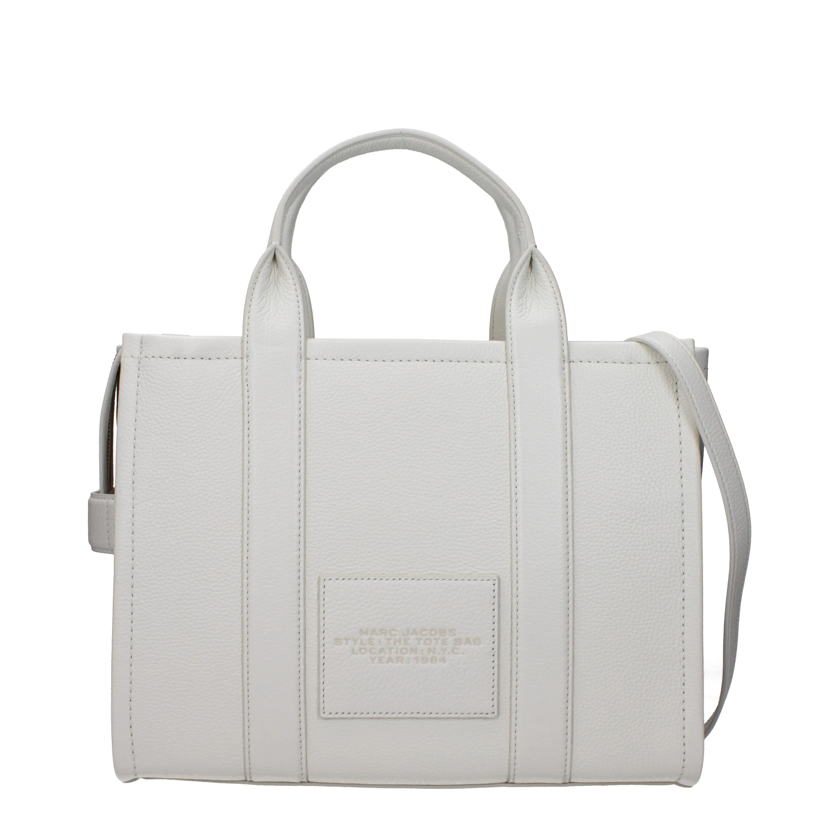 Marc Jacobs Hand Bags Women Leather White/Cotton