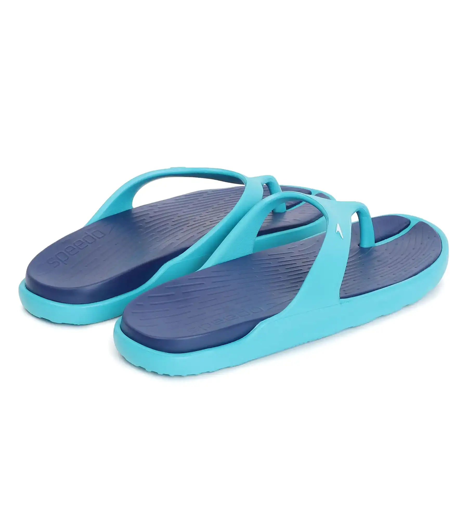 Men's Dual Colour Flip Flops -  Ammonite & Aquarium