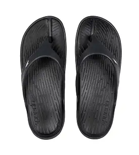 Men's Dual Colour Flip Flops -  Black & Oxid Grey