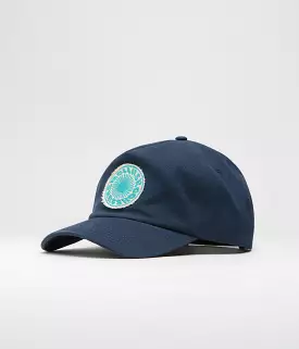 Mollusk Vortex Patch Cap - Dull Indigo