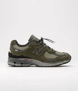 New Balance 2002R Shoes - Dark Moss