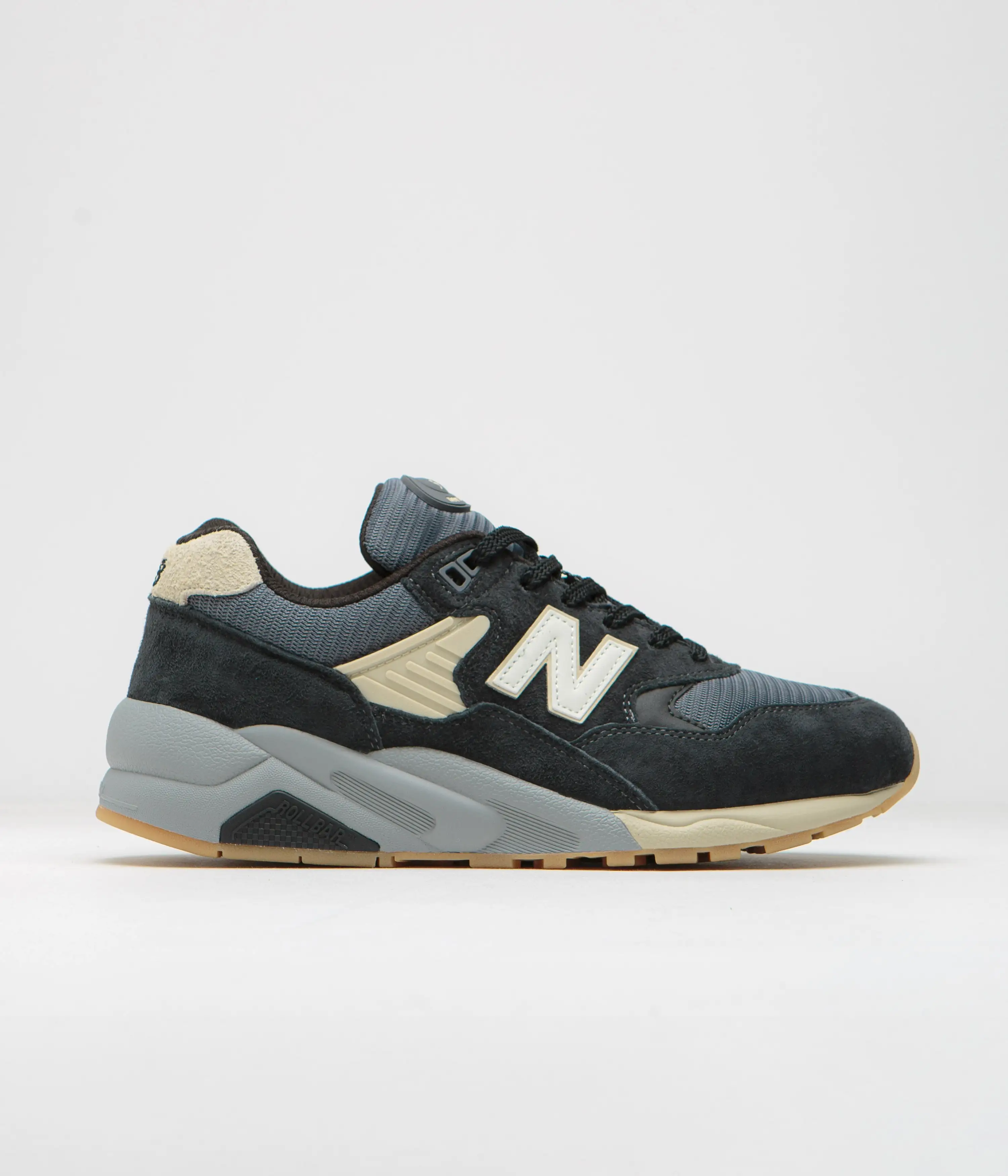 New Balance 580 Shoes - Phantom / White