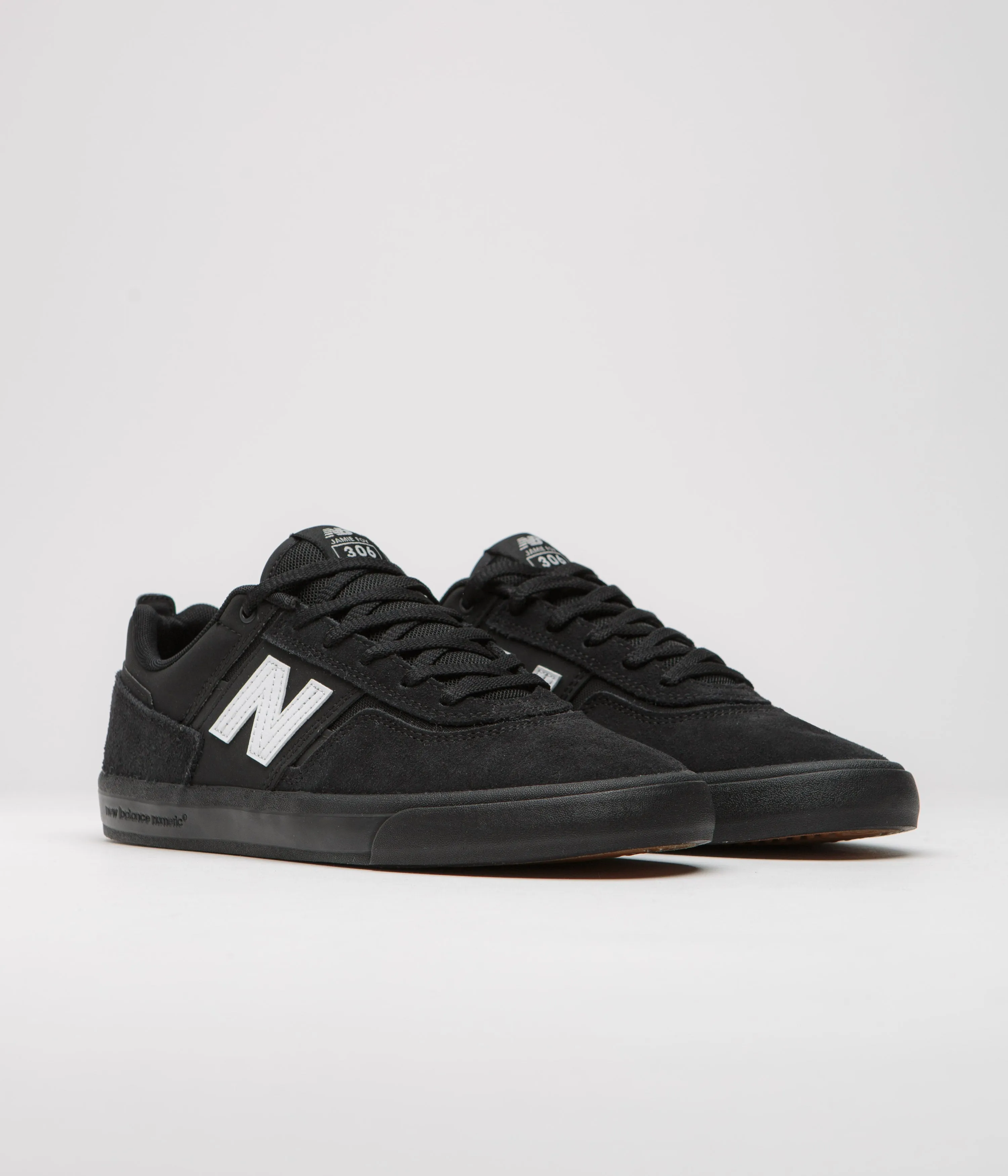 New Balance Numeric 306 Jamie Foy Shoes - Black / Black / White