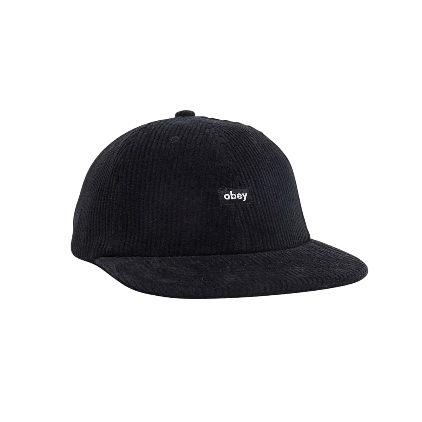 Obey Cord Label 6 Panel Strapback | Obey Clothing UK