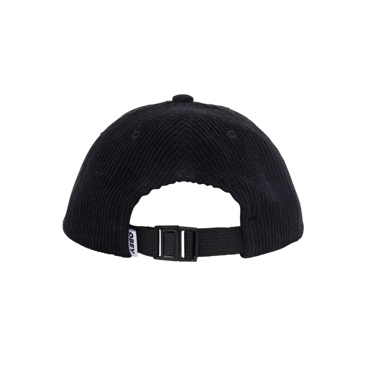 Obey Cord Label 6 Panel Strapback | Obey Clothing UK