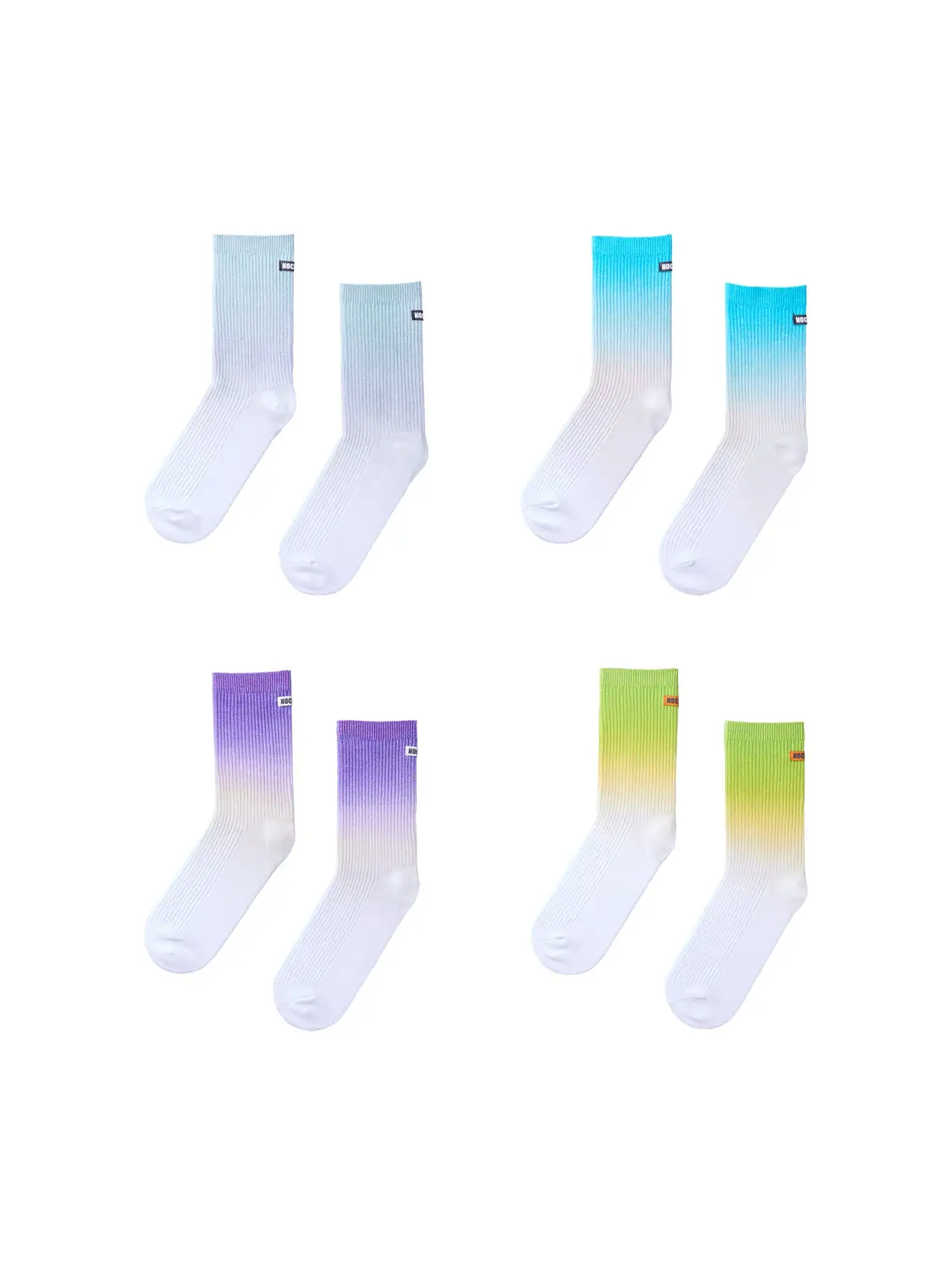 Odor-Resistance Gradient Socks