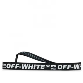 Off-White Industrial Flip Flops 'Weight Securing System - Black'