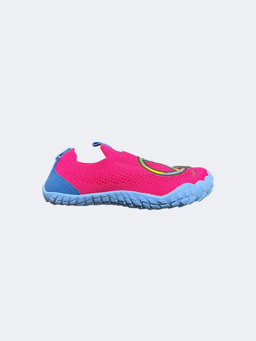 Oil And Gaz Slip On Kids-Girls Beach Aqua Shoes Fuschia