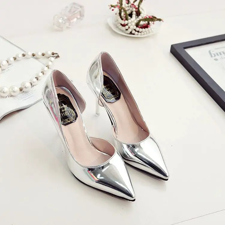 Pointed Stiletto Heel Pumps cc19