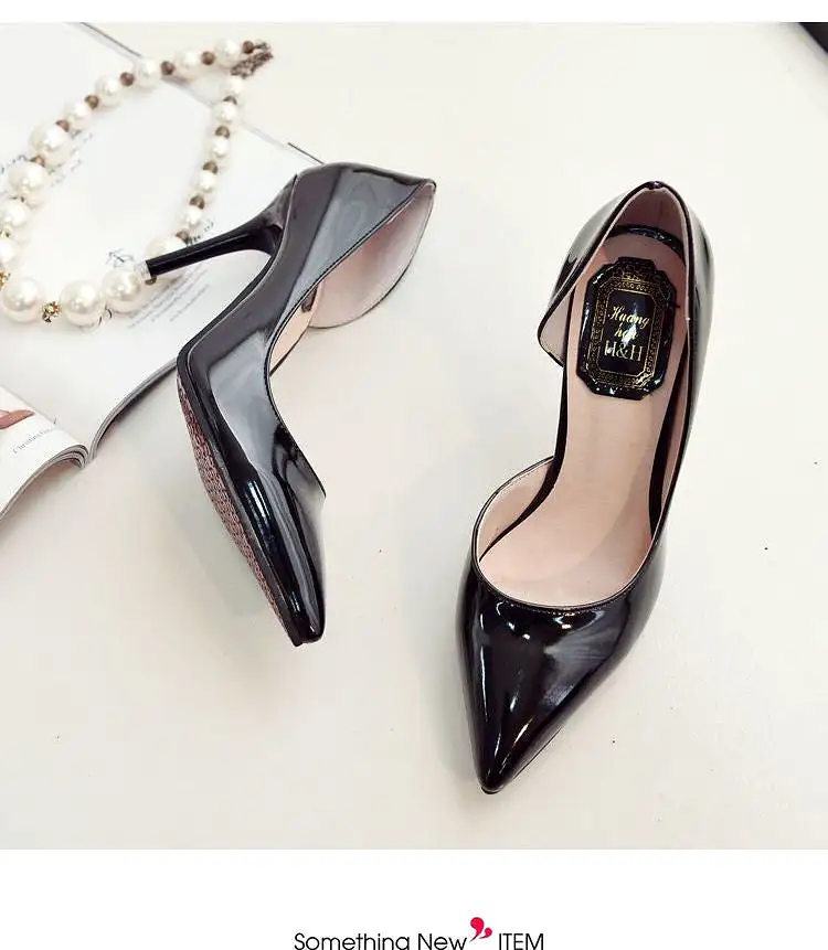 Pointed Stiletto Heel Pumps cc19