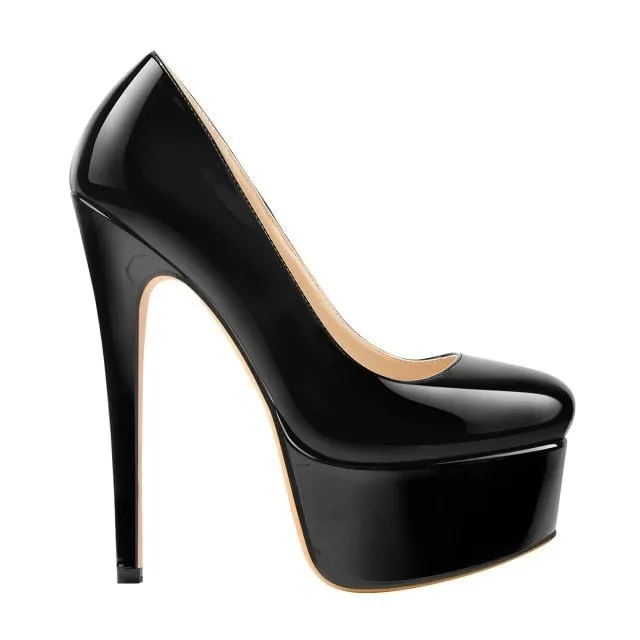 Pumps Queen Tigers (Black)