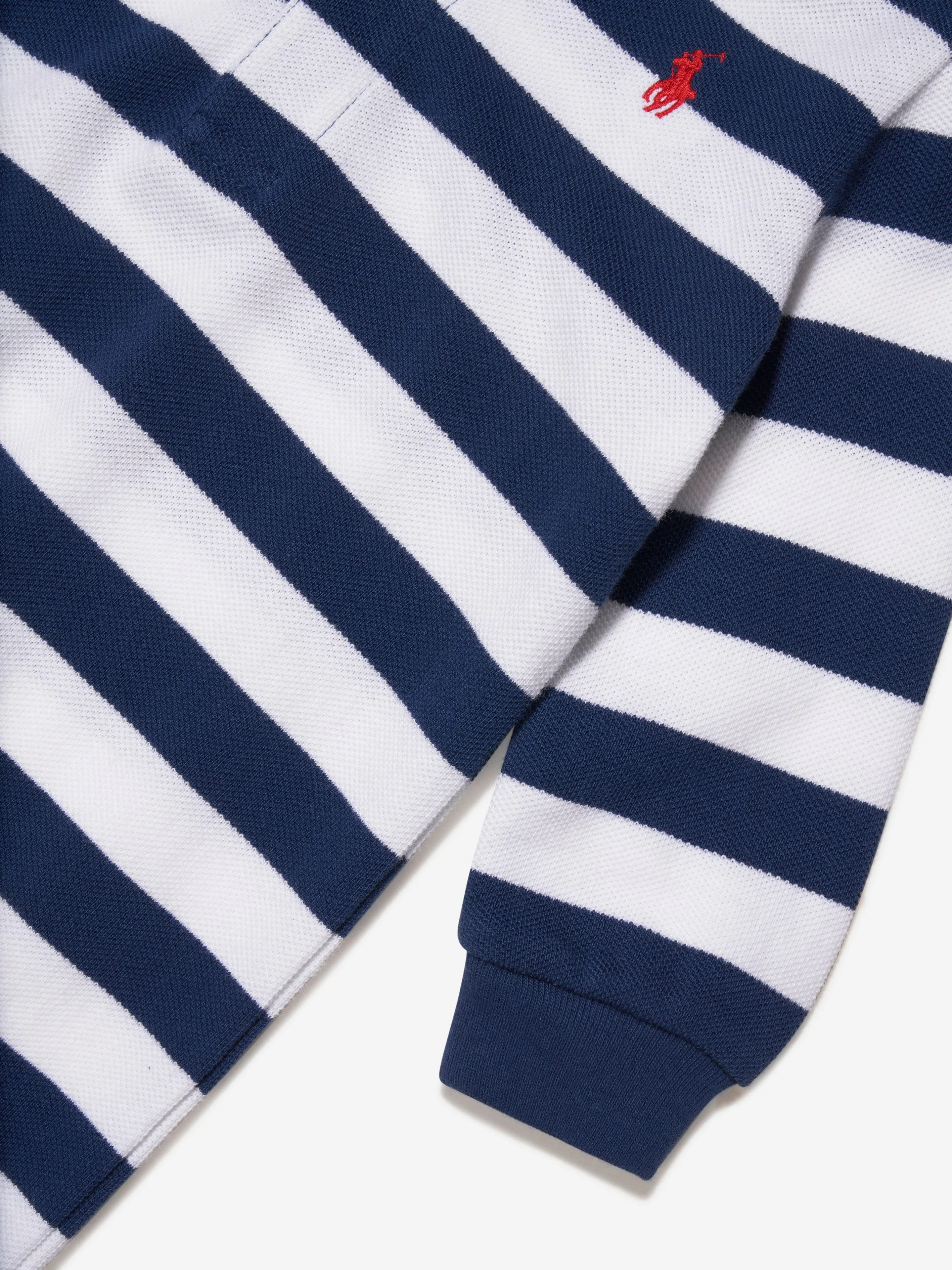 Ralph Lauren Kids - Baby Boys Striped Babygrow in Navy | Childsplay Clothing