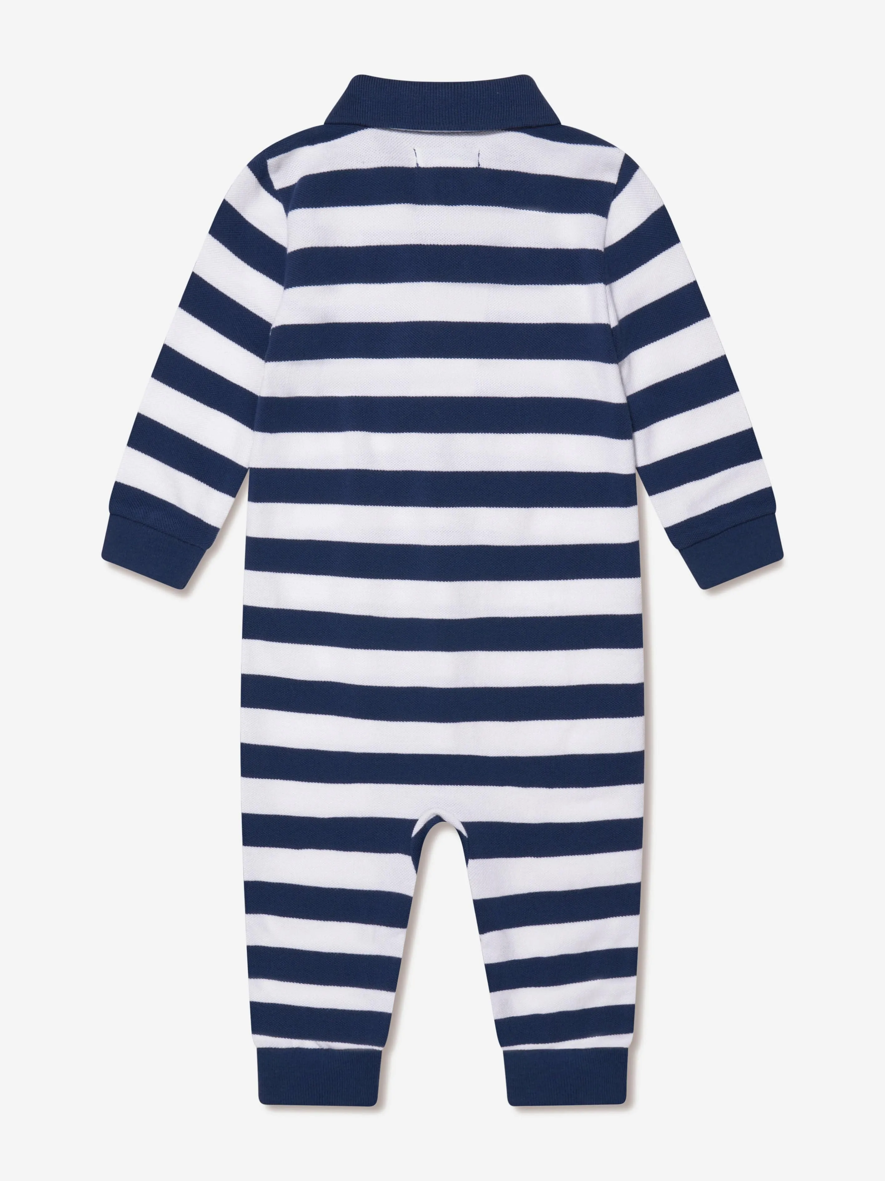 Ralph Lauren Kids - Baby Boys Striped Babygrow in Navy | Childsplay Clothing