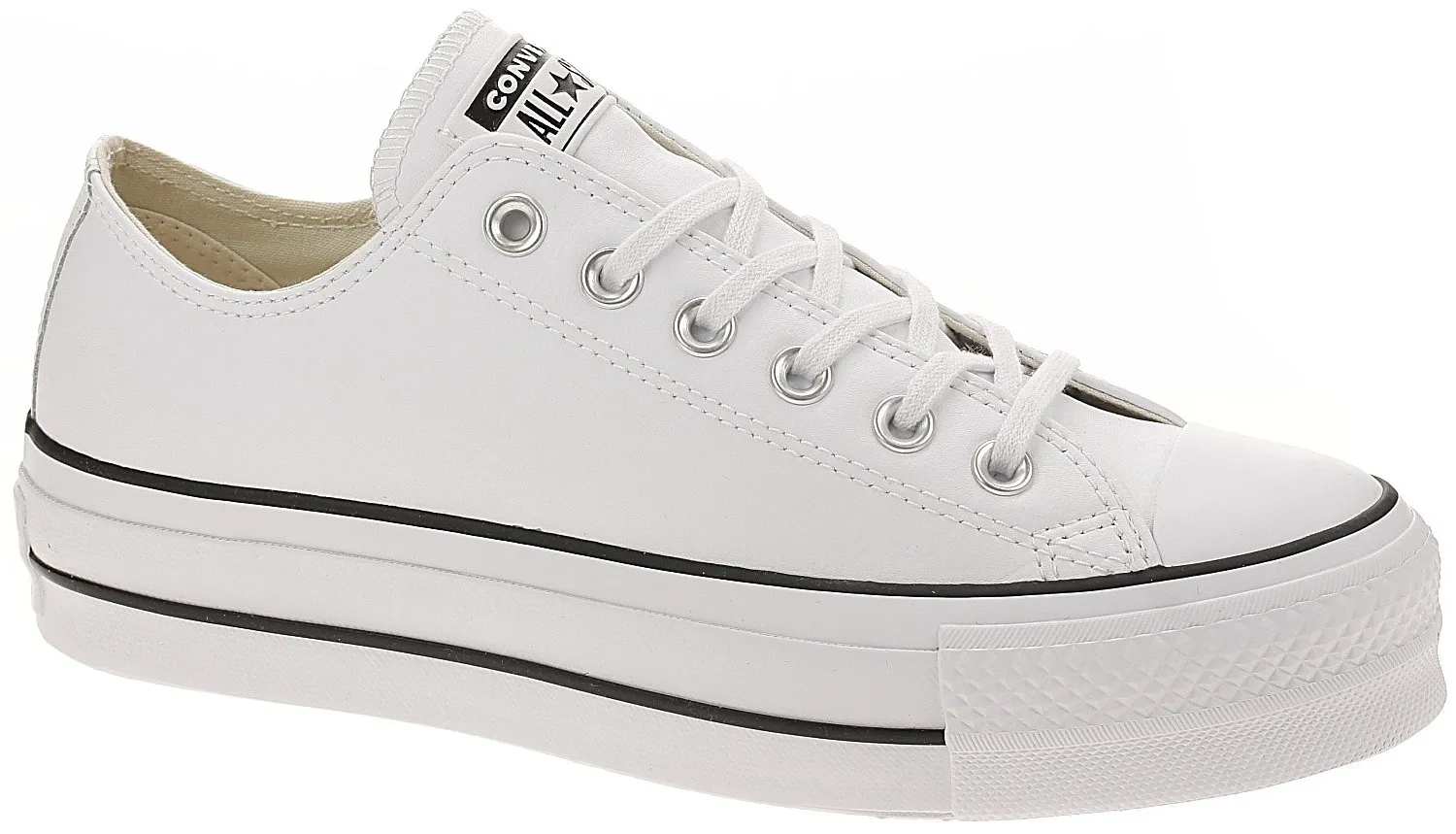 shoes Converse Chuck Taylor All Star Lift Clean OX - 561680/White/Black/White - women´s