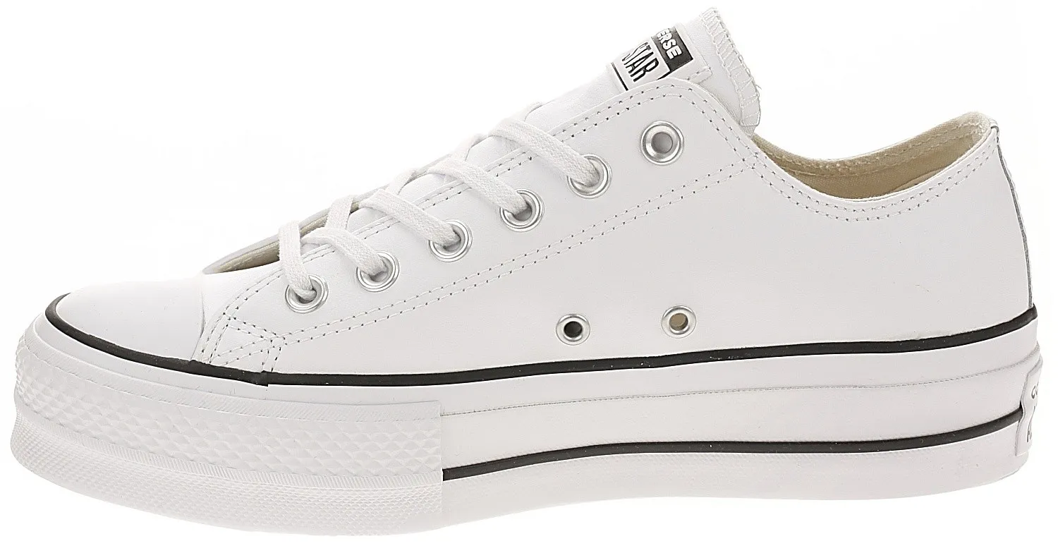 shoes Converse Chuck Taylor All Star Lift Clean OX - 561680/White/Black/White - women´s