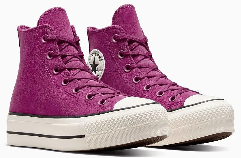 shoes Converse Chuck Taylor All Star Lift Platform Colorful Hi - A11143/Quantum Violet/Erget/Black - women´s