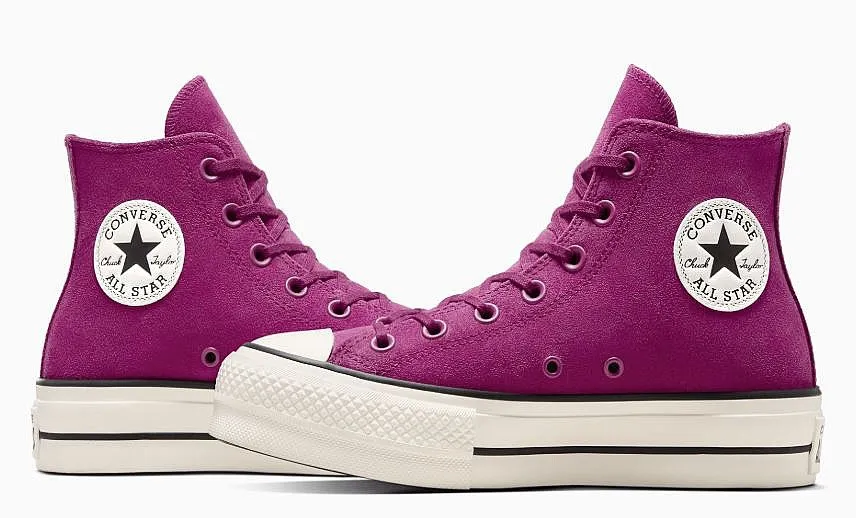 shoes Converse Chuck Taylor All Star Lift Platform Colorful Hi - A11143/Quantum Violet/Erget/Black - women´s