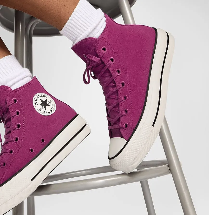 shoes Converse Chuck Taylor All Star Lift Platform Colorful Hi - A11143/Quantum Violet/Erget/Black - women´s