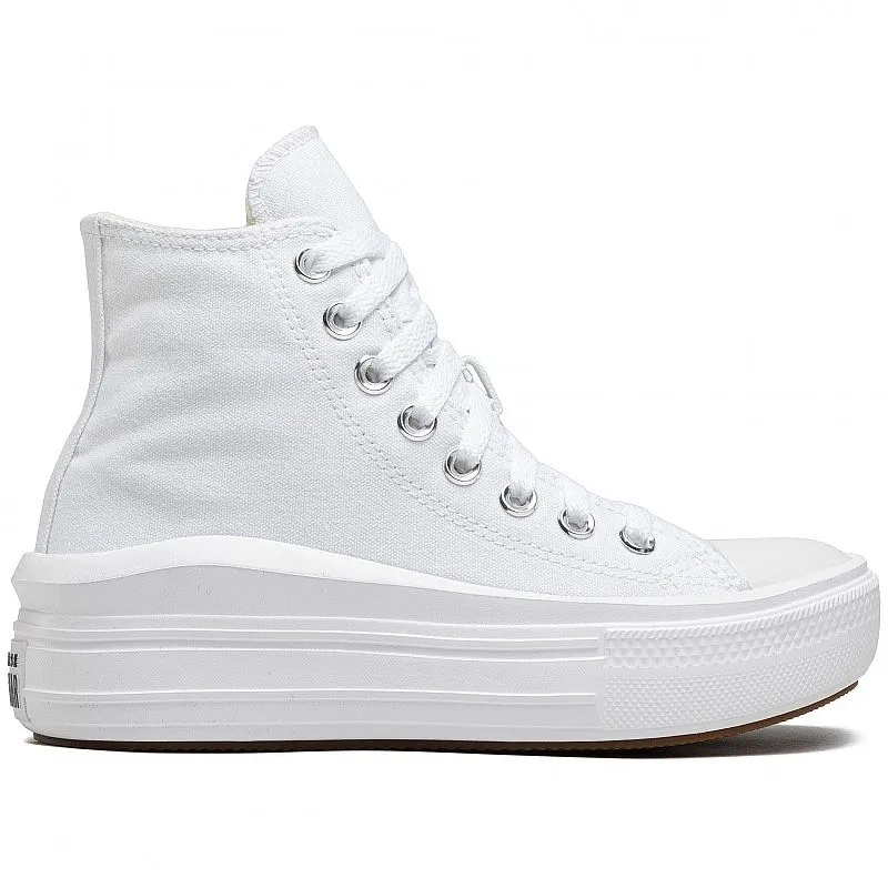 shoes Converse Chuck Taylor All Star Move Platform Hi - 568498/White/Natural Ivory/Black - women´s