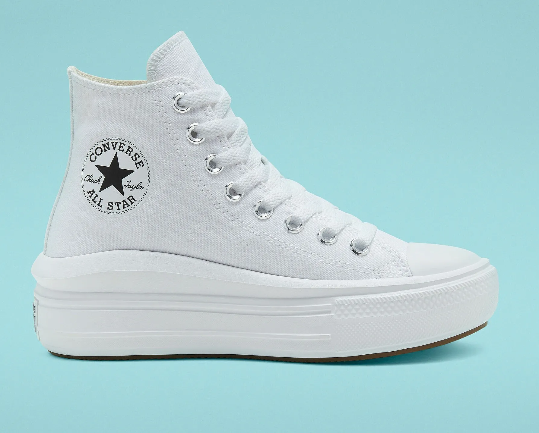 shoes Converse Chuck Taylor All Star Move Platform Hi - 568498/White/Natural Ivory/Black - women´s