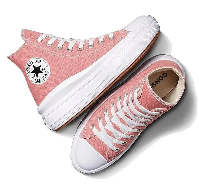 shoes Converse Chuck Taylor All Star Move Platform Seasonal Hi - A06136/Ritual Rose/White/White - women´s