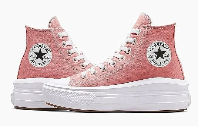 shoes Converse Chuck Taylor All Star Move Platform Seasonal Hi - A06136/Ritual Rose/White/White - women´s