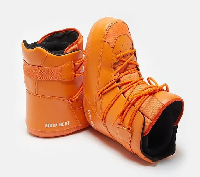 shoes Tecnica Moon Boot Icon Sneaker Mid - Sunny Orange - women´s