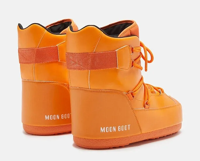 shoes Tecnica Moon Boot Icon Sneaker Mid - Sunny Orange - women´s