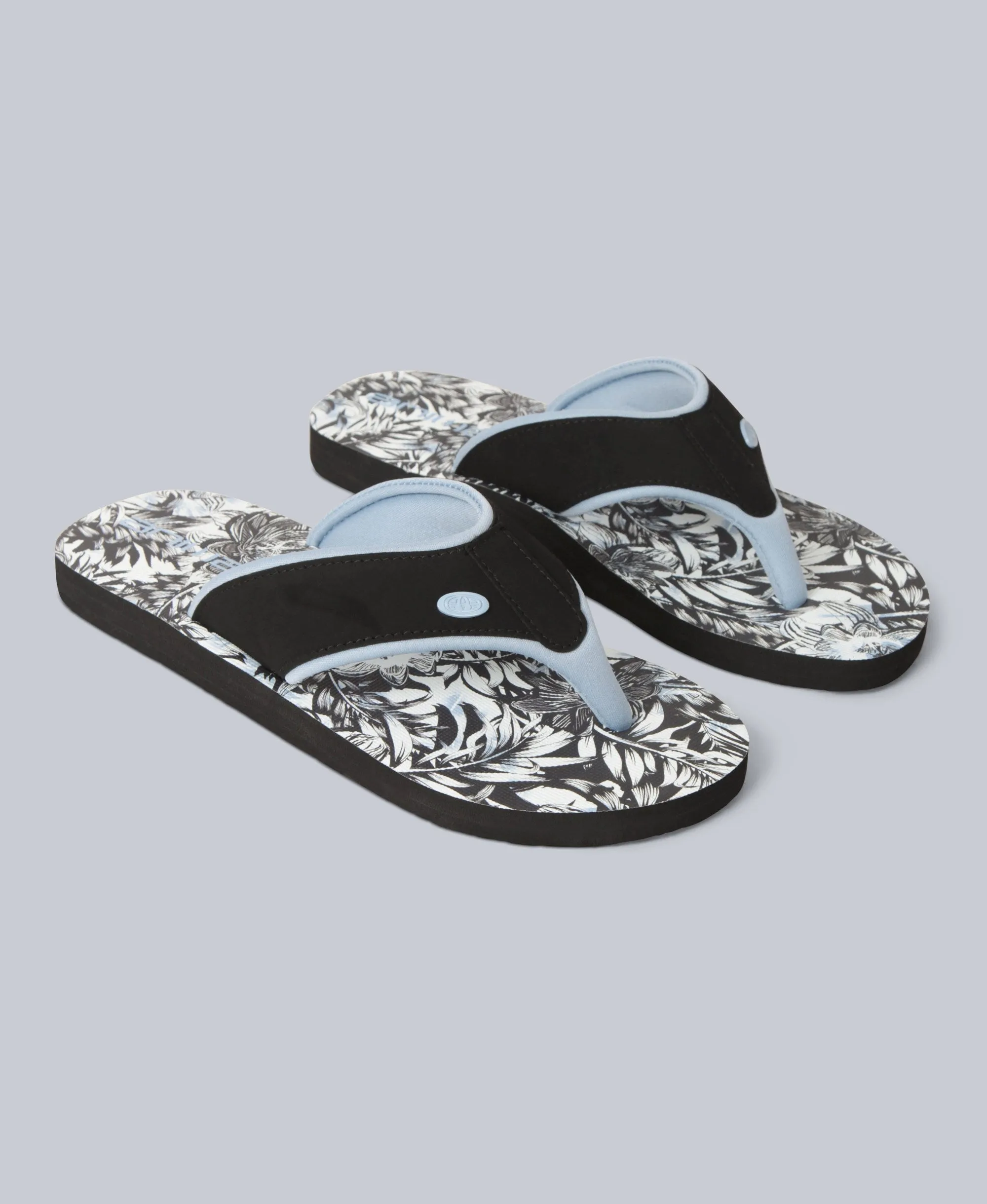 Swish Womens Flip-Flops - Jet Black