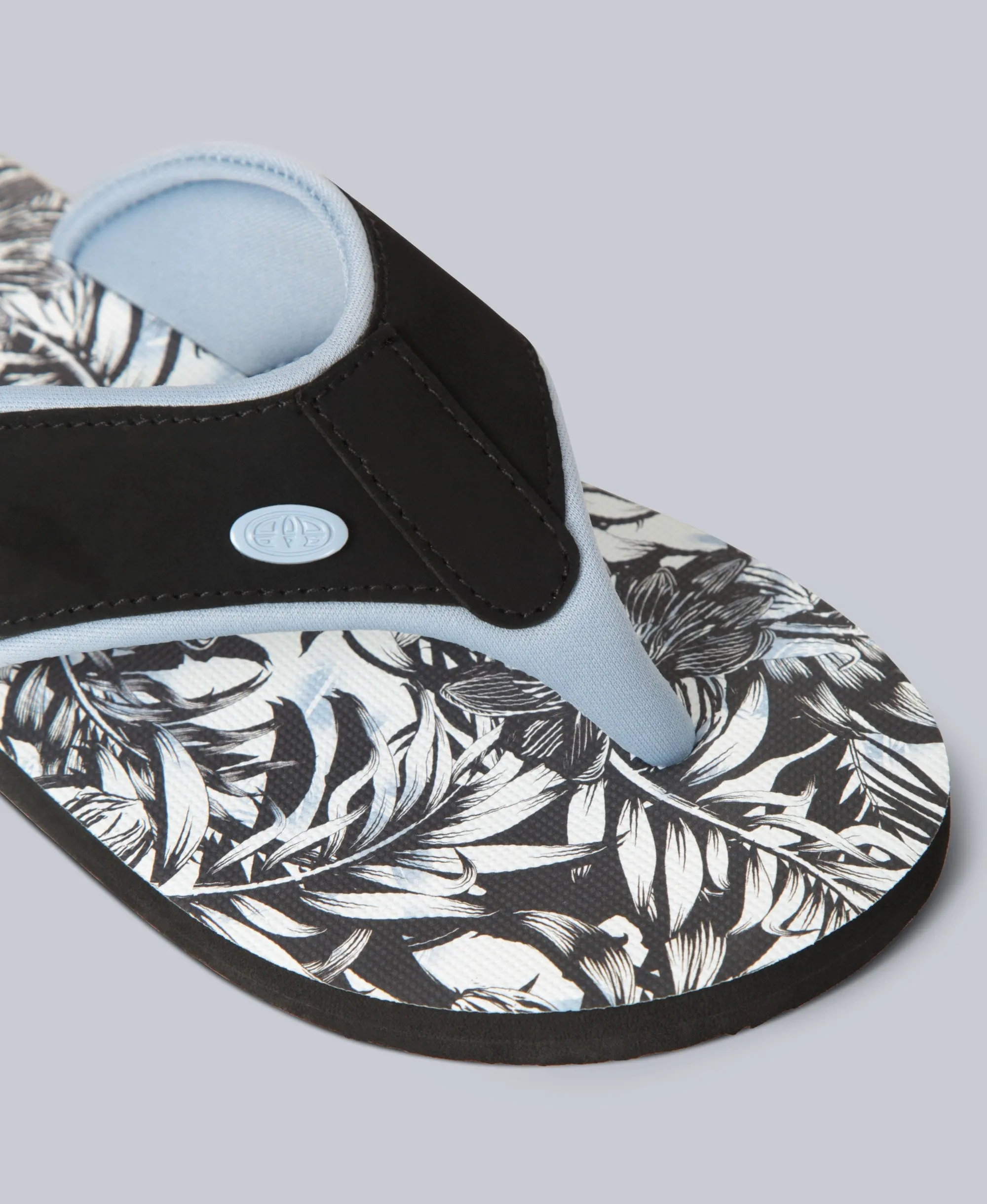 Swish Womens Flip-Flops - Jet Black