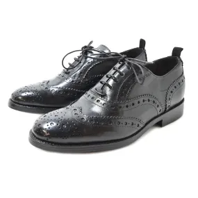 TYPE 04 - british shoes leather BLACK