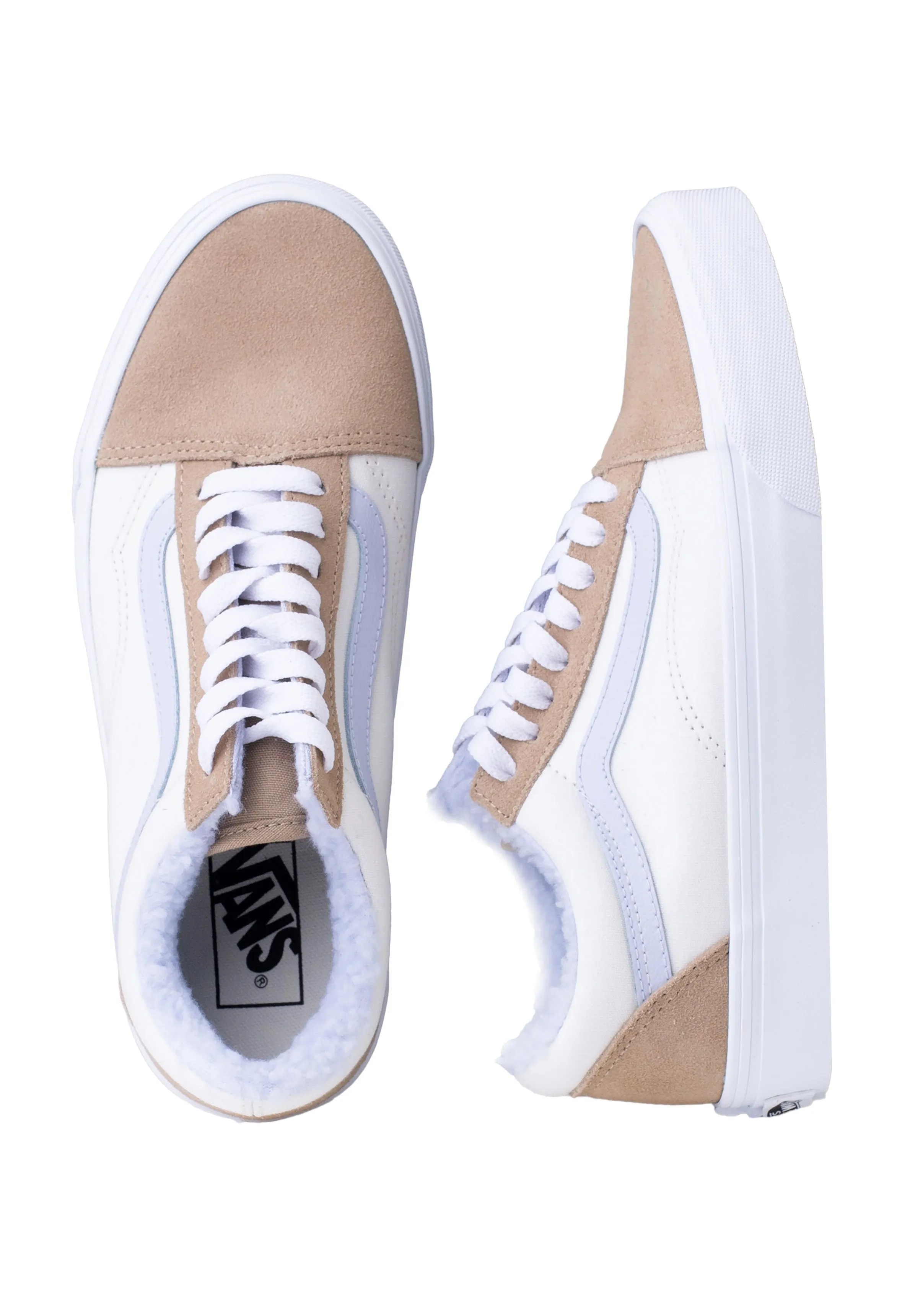 Vans - Old Skool Cozy Multi/True White - Girl Shoes