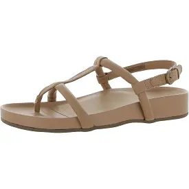 Vionic Womens Adley Leather Footbed Ankle Strap