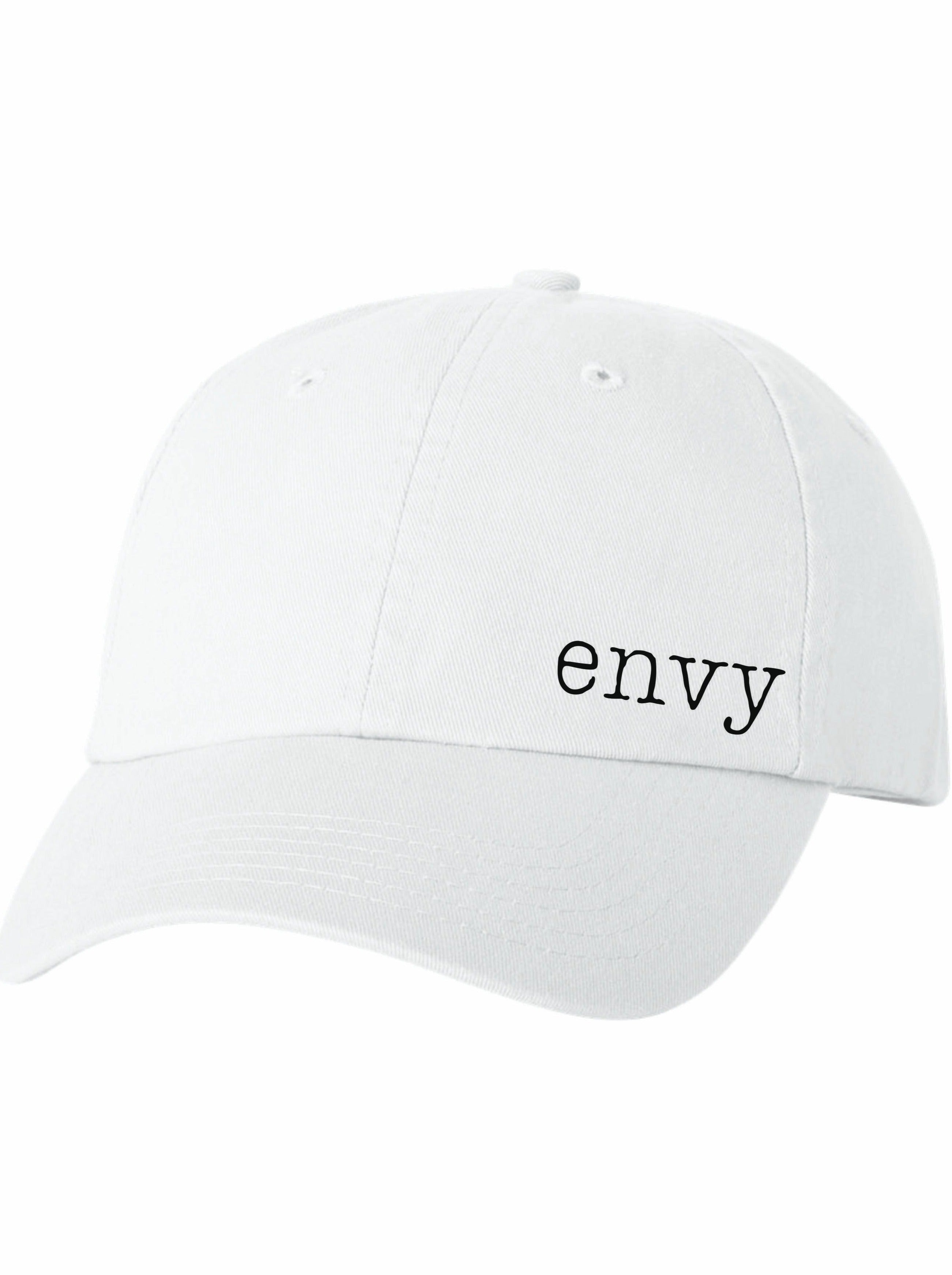 WHITE ENVY BASEBALL CAP