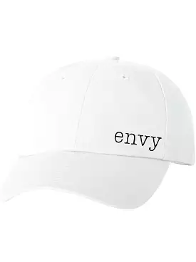 WHITE ENVY BASEBALL CAP