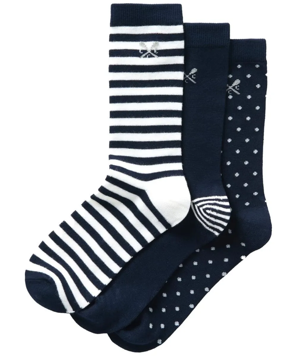 Women's Crew Clothing Bamboo Socks 3-Pack