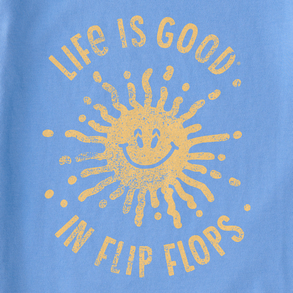 Women's LIG in Flip Flops Sun Crusher-LITE Tee