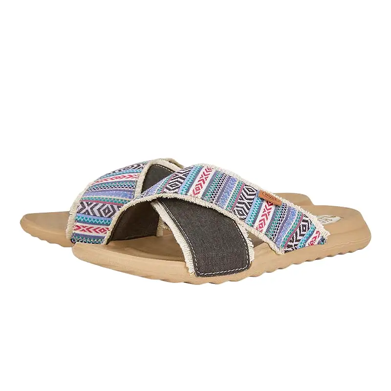 Women's Christi Slide in Navy Multi