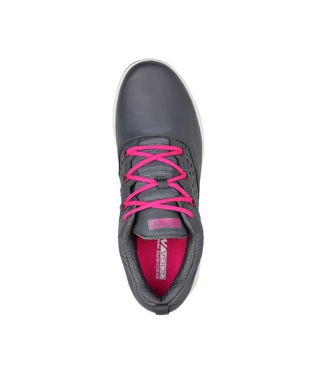 Womens/ladies go golf pro v.2 shoes charcoal/pink Skechers