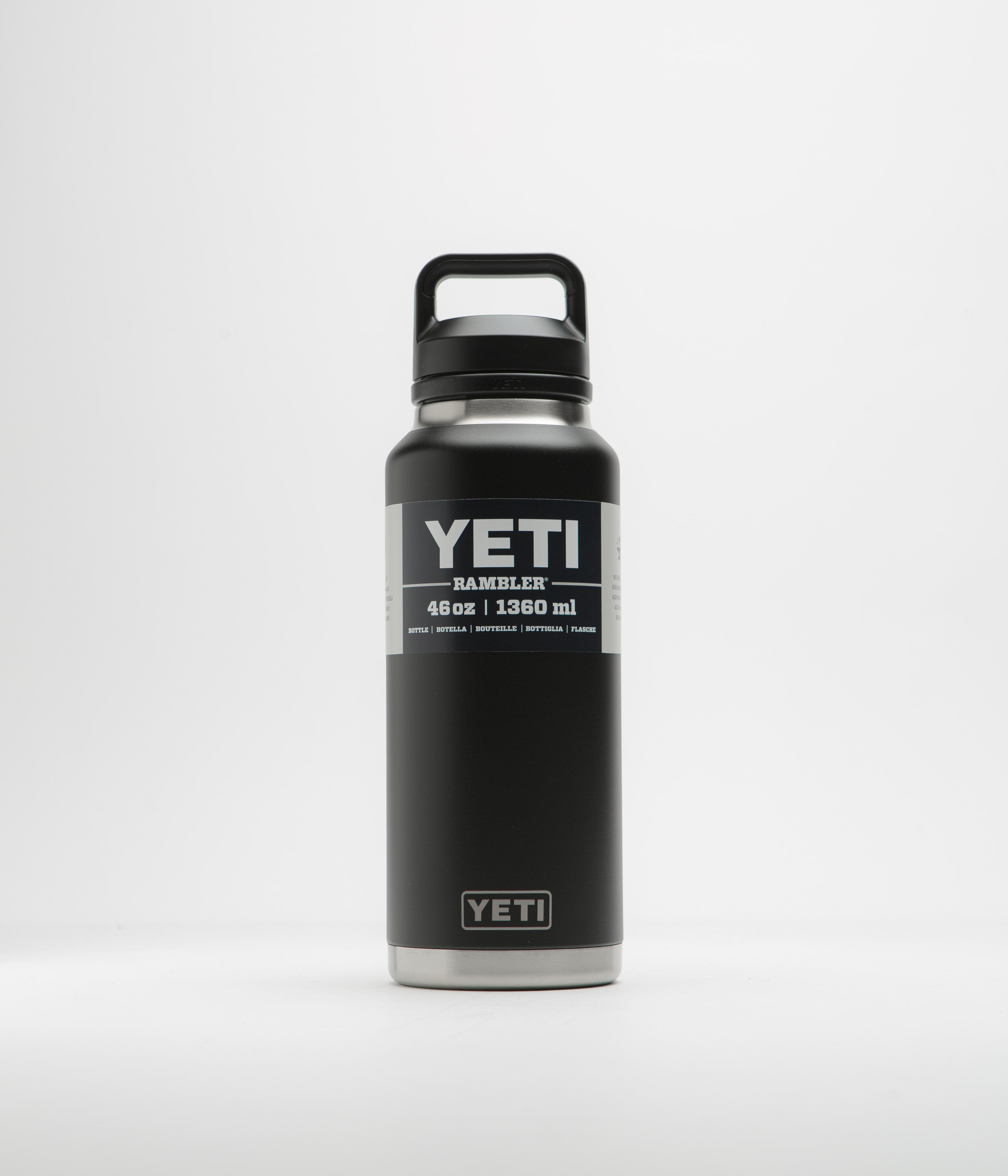 Yeti Chug Cap Rambler Bottle 46oz - Black