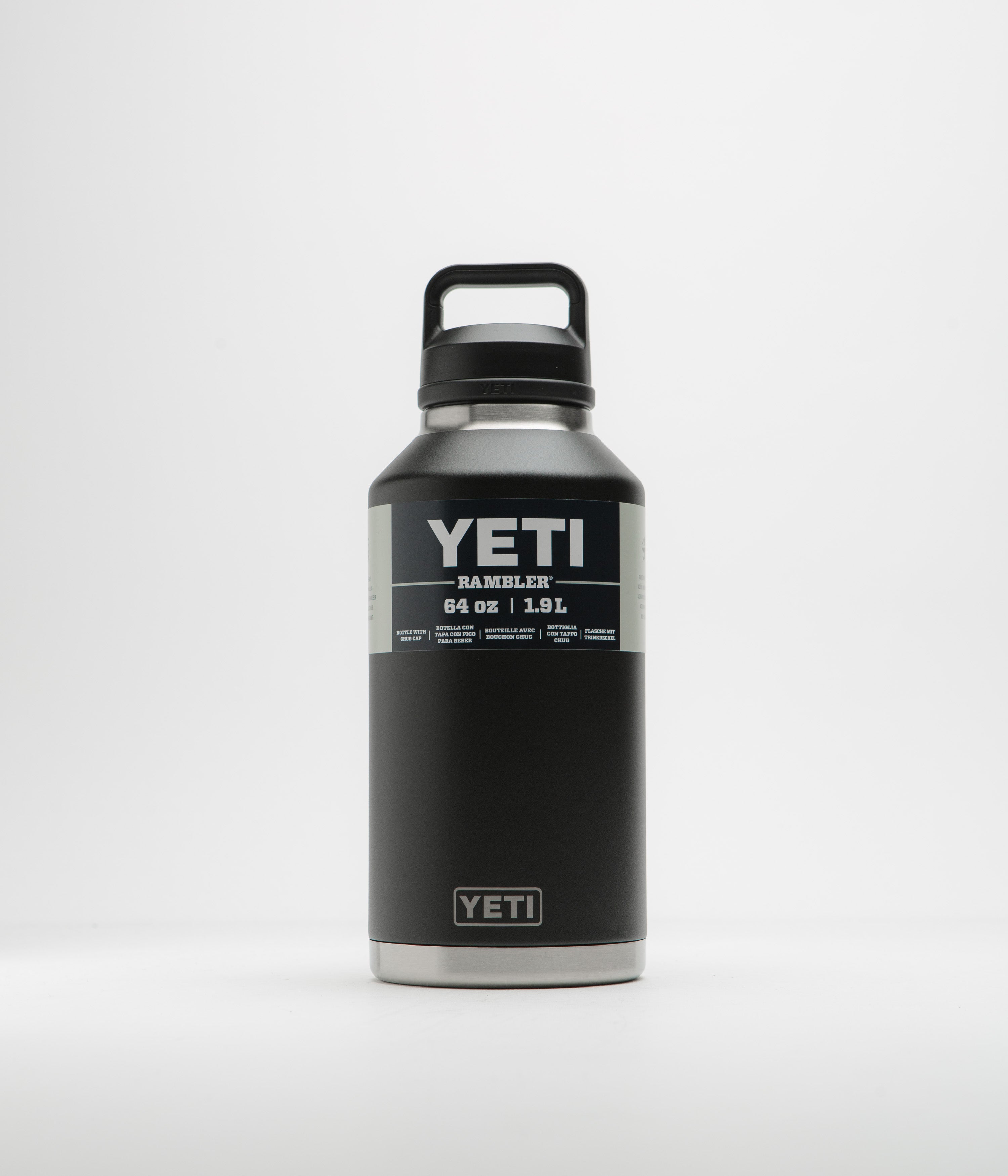 Yeti Chug Cap Rambler Bottle 64oz - Black